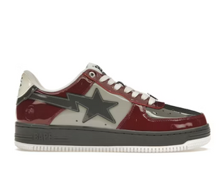 A Bathing Ape Bape Sta Nostalgic Burgundy Grey