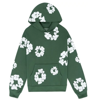 Denim Tears Cotton Wreath Hoodie Green