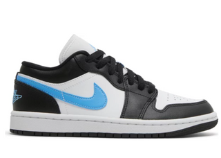 AJ1 Low Black University Blue White