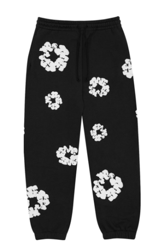 Denim Tears Cotton Wreath Sweatpants Black