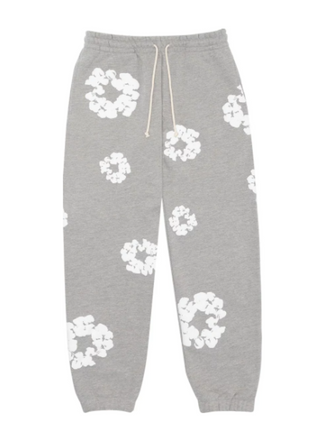 Denim Tears The Cotton Wreath Sweatpants Grey