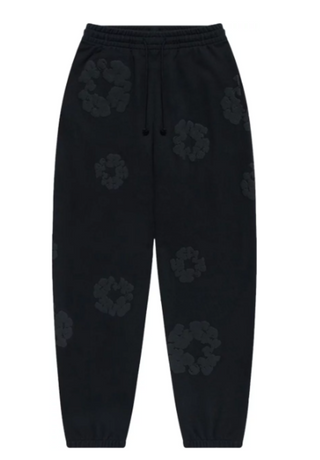 Denim Tears Cotton Wreath Sweatpants Mono Chrome