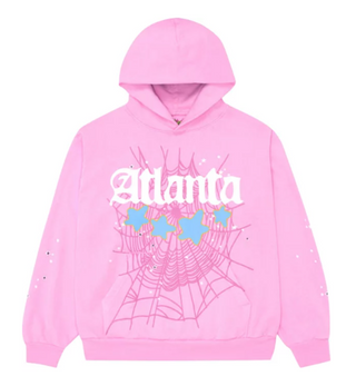 Sp5der Atlanta Hoodie Pink