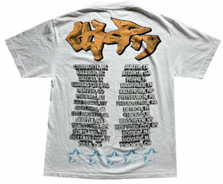 Travis Scott Utopia Tour Skitzo Circus Maximus Tee White