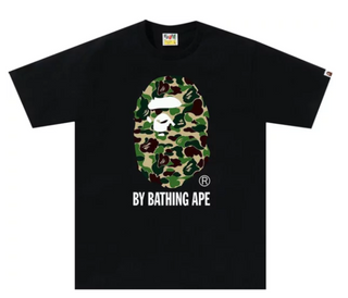 BAPE ABC Camo By Bathing Ape Tee Black/Green