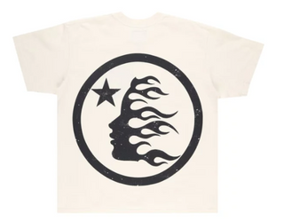 Hellstar Classic Logo Tee White (Regular Print) White/Black