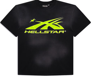 Hellstar Sport Logo Gel Tee Light Green