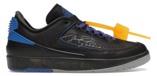 AJ2 Low Off-White Black/Blue