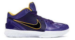 Nike Kobe 4 Protro Undefeated Los Angeles Lakers