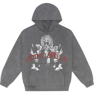 Saint Hills Forgive Me For My Sins Hoodie Vintage Black