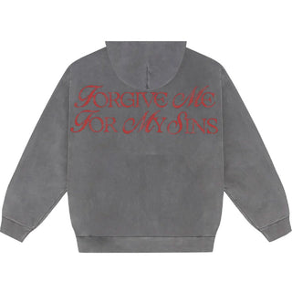 Saint Hills Forgive Me For My Sins Hoodie Vintage Black