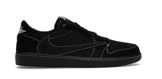 AJ1 Low Travis Scott Black Phantom