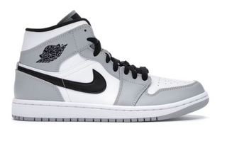 AJ1 Mid Light Smoke Grey