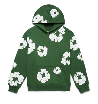 Denim Tears Cotton Wreath Hoodie Green