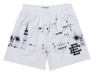 Eric Emanuel EE Basic Shorts White Skyline
