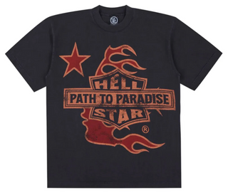 Hellstar Biker Tour Tee Vintage Black