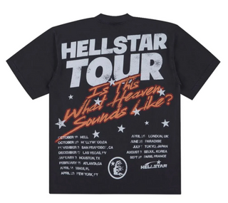 Hellstar Biker Tour Tee Vintage Black