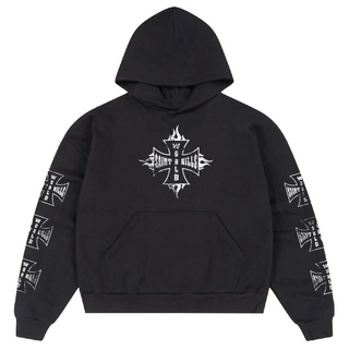 Saint Hills Chopper World Hoodie Black