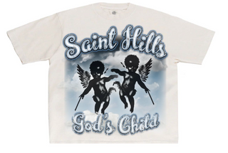 Saint Hills God's Child Tee Vintage White