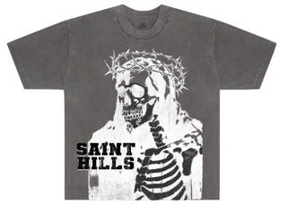 Saint Hills X-Ray Tee Vintage Black