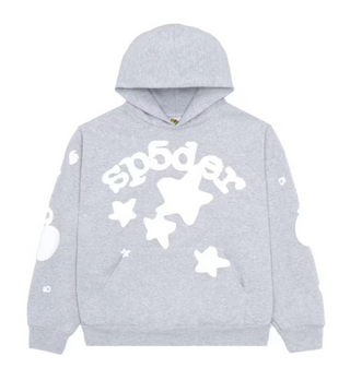 Sp5der Beluga Hoodie Grey