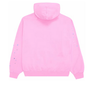 Sp5der OG Web Hoodie Pink