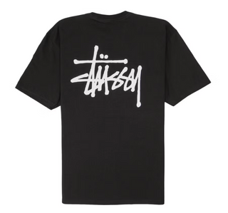 Stussy Basic Pigment Dyed Tee Black