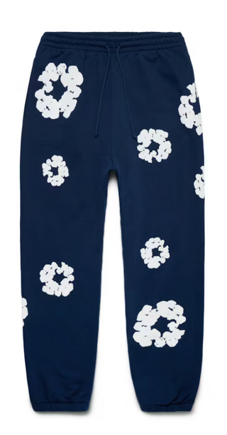 Denim Tears Cotton Wreath Sweatpants Navy