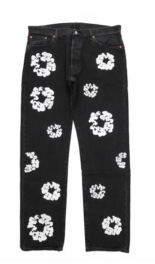 Denim Tears x Levi's Cotton Wreath Jeans Black