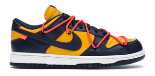Nike Dunk Low x Off White University Gold