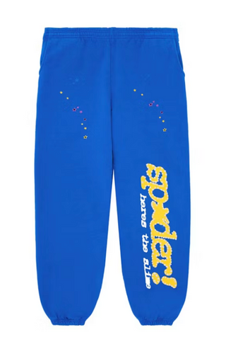 Sp5der TC Sweatpants Blue