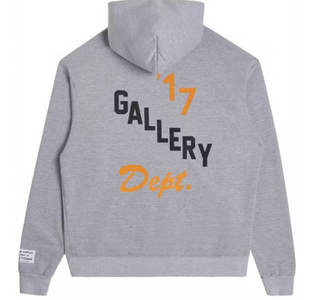 Gallery Dept. Boxing Merch Zip Hoodie Heather Grey