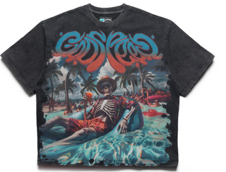 Godspeed Pool Party Tee Grey Wash