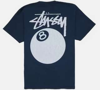 Stussy 8 Ball Tee Navy