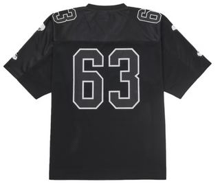 Supreme Bones Football Jersey Black