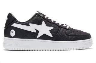 A Bathing Ape Bape Sta Low #3 Line Camo Black