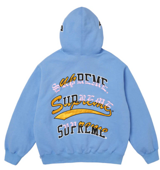 Supreme Multi Logos Hooded Sweatshirt