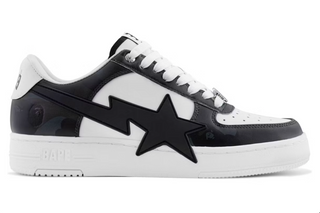 A Bathing Ape Bape Sta Low #1 Color Camo Black White