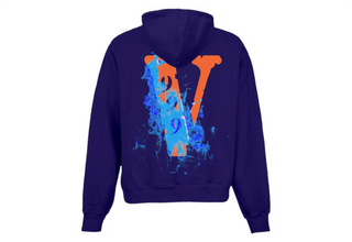 Juice Wrld x Vlone Hoodie Purple