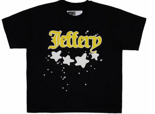 Sp5der Jeffrey Heavyweight Tee Black