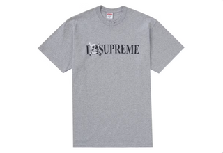 Supreme Skull Tee Heather Grey