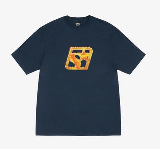 Stussy Blaze Tee Navy