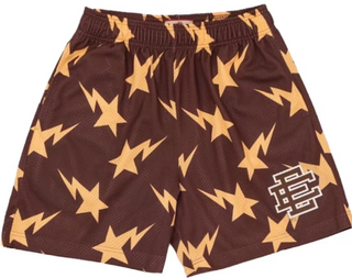 Eric Emanuel x BAPE Miami Basic Short Brown/Yellow