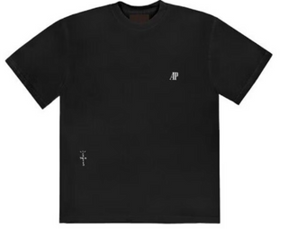 Travis Scott CJ X Audemars Piguet Vintage Tee Black