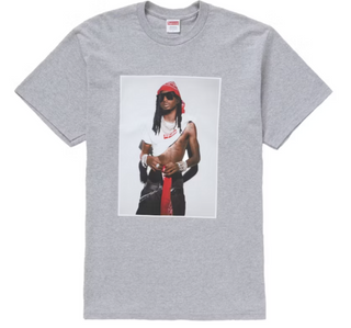 Supreme Playboi Carti Tee Heather Grey
