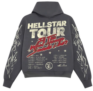 Hellstar Tour Hoodie Black