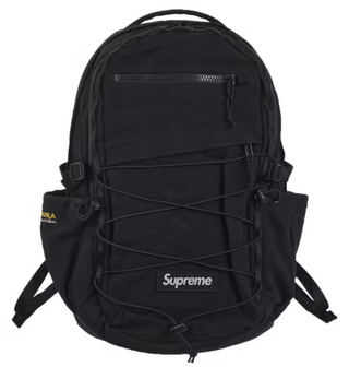 Supreme Logo Backpack SS25 Black