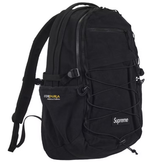 Supreme Logo Backpack SS25 Black