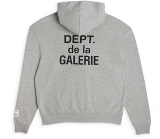 Gallery Dept. French Zip Hoodie Heather Grey