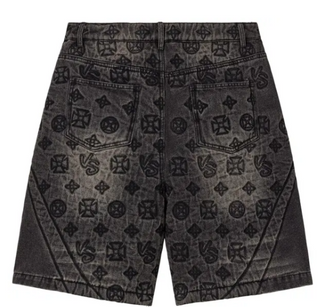 Vale Forever Spade Denim Jorts Black
